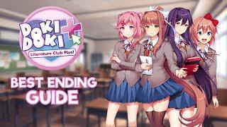 How to get the BEST ENDING in Doki Doki Literature Club Plus! [Full Ending Walkthrough]