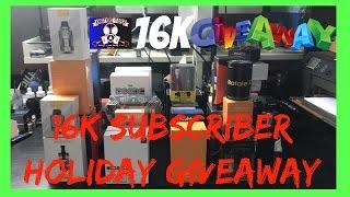 16,000 Subscriber Holiday Giveaway!(closed) | AmbitionZ VapeR