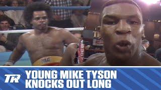 UNSEEN YOUNG MIKE TYSON! | Young Tyson With Nasty Knockout of Donnie Long