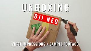 DJI NEO Unboxing, First Impressions and Sample Footage