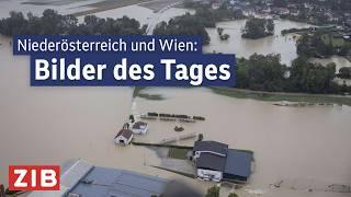 Hochwasser in Niederösterreich und Wien: Die Bilder des Tages | ZIB2 vom 16.09.2024