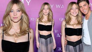 Sydney Sweeney at Armani Beauty celebrates | Sarva Ranjani