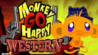 Monkey GO Happy Western Walkthrough