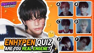 ENHYPEN QUIZ: Are You A Real ENGENE? #2 -  KPOP QUIZ 2024 | UNIVERSE KPOP QUIZ