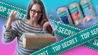 DAVIDsTEA TOP SECRET unboxing - spill the tea & POP it open and taste test!