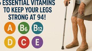 6 Essential Vitamins to Keep Your Legs Strong at 94!