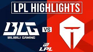 BLG vs TES Highlights ALL GAMES | LPL 2024 Summer Playoffs | Bilibili Gaming vs Top Esports