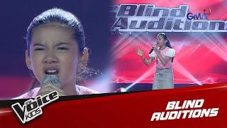 The Voice Kids: Samantha Ysabel Perez's FARMiliar voice (Blind Auditions)