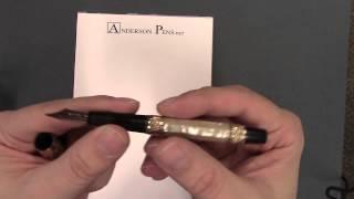 My Favorite Pens - Diamond Point MOP Eyedropper