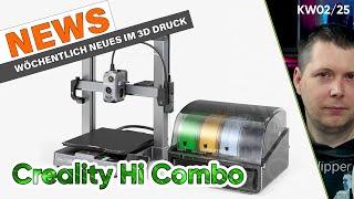 News - Creality Hi Combo, Bambu, Prusa, Nintendo, 3DBenchy