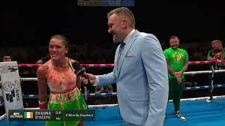 Shauna O'Keeffe Ring Interview | Walsh vs Runowski