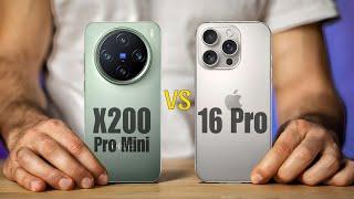 Vivo X200 Pro mini Vs iPhone 16 Pro -Full Comparison