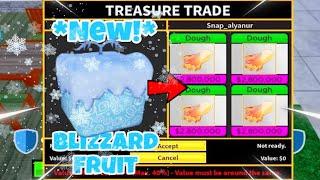 What People Trade For Blizzard Fruit?! Trading Blizzard in Blox Fruits *XMAS UPDATE*