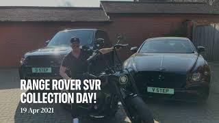 New Car pick up day! #SVR Range Rover...