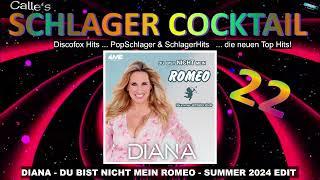 Schlager Cocktail 22 - Discofox, Schlager und Popschlager - Die neuen Top Hits 2024