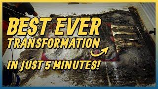 Amazing Dirty Rug Transformation | Time Lapse