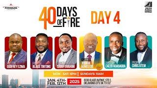 40 Days of Fire Day 4 | Apostle Joshua Aghasedo | Pastor Godfrey | Jan 7th, 2025 |  Powerline Church