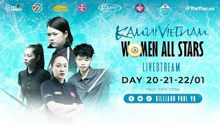 TRỰC TIẾP | TÔN NGUYỄN HUẾ TRÂN VS HUỲNH THỊ NGỌC HUYỀN | DAY 1 | KAMUI VN WOMEN ALL STARS 2025