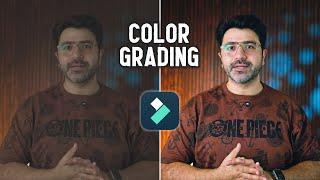 How to Color Grade Videos like a PRO - FIlmora Video Editing Tutorial