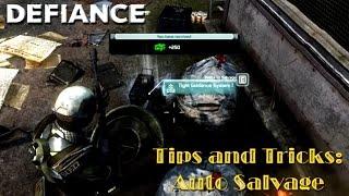 Defiance | AUTO SALVAGE - Defiance Hints and tips for all (60 FPS)