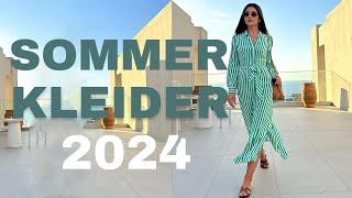 SOMMER KLEIDER FÜR JEDES ALTER & JEDES BUDGET von h&m , Maje & Zimmermann | Try-On Haul 2024