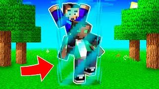 ¿SE PUEDE SOBREVIVIR en una BARRERA de 1 BLOQUE en MINECRAFT? 