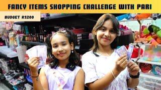 Fancy Items Shopping Challenge With Pari |#learnwithpriyanshi #learnwithpari