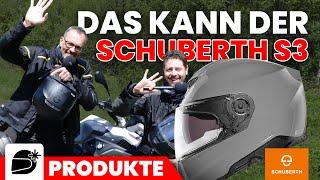 Motorradhelm REVIEW: Schuberth S3 im Test - was kann die neue Norm ECE 22.06?