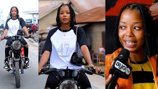 MREMBO PISI KALI ANATUMIA PIKIPIKI, NI BOSS LADY, “BABY SIMUOMBI NAULI, SIYO BODABODA”