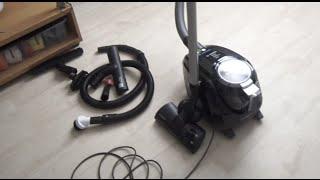 Bosch silent vacuum cleaner test! GS-50 ProSilence 66 Power Silence 2 BGS5SIL2GB