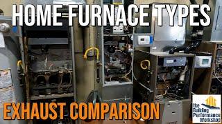 Furnace Comparison: Atmospheric Draft, Induced Draft, and Sealed Combustion (and Barometric Dampers)