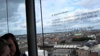 Gravity Bar, top of Guinness Storehouse in Dublin, Ireland