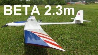 Aliante RC (BETA 2.3m) a Stabio (pista gam2000)