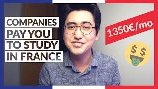 Finance your studies by getting paid by a French company in France (Alternance)