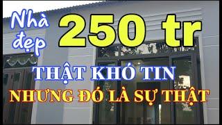 MẪU NHÀ CẤP 4 250 TRIỆU ĐẸP NHẤT RẺ NHẤT VIỆT NAM - UY TÍN LUÔN