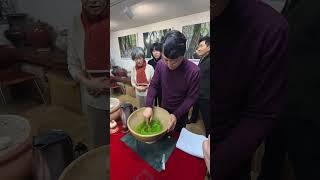 보이차전문점 도림원 대형차사발 말차시연