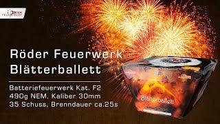 Blätterballett von Röder Feuerwerk