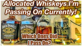 Allocated Whiskeys That I've Passed On In 2024! #whiskey #bourbon