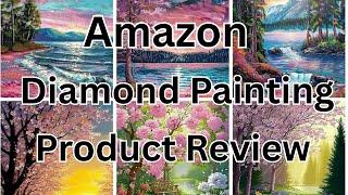 Amazon Diamond Painting 6 Pack Product Review - Diamond Art - Budget Friendly Crafts