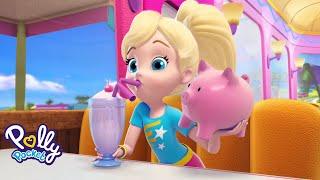 Polly Pocket full episodes | Crazy Little Piggy Bank | Cartoons for Girls | Kids Movies