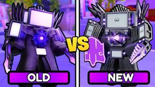 NEW VS OLD TV Units In Skibidi Tower Defense