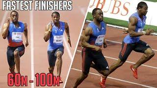 Top 15 Fastest Finishers in 100m Sprinting History