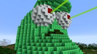 Minecraft vs Zombies | GIGA LASER BEAN!! (Test fire!) | PvZ  Land