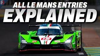 All 62 Le Mans ENTRIES Competing in 2024 | Ft: @GTRain