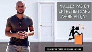 Comment gérer son STRESS en ENTRETIEN d'embauche ? Préparer et réussir son ENTRETIEN d'embauche