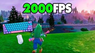 Fortnite RTX 4090 24GB + i9 14900K Low Settings 2000FPS