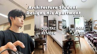 how an architecture student designs and decorates his new NYC apartment [vlog]