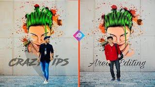 PicsArt Joker Background Wall Editing|PicsArt Styles Photo Editing|PicsArt Editing Tutorial -Arean