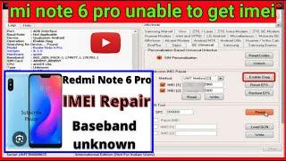 redmi note 6 pro imei repair umt