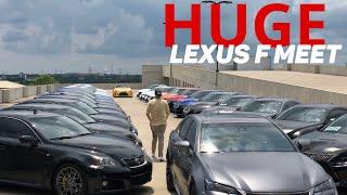 Austin F's 1 Year Anniversary Cruise/Meet (Lexus RC F, IS F, GS F, LC 500)